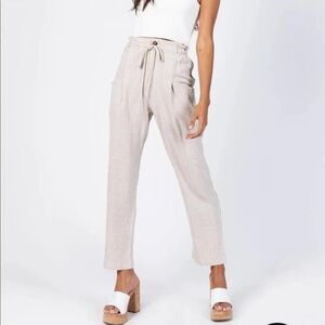 Princess Polly Beige Trousers